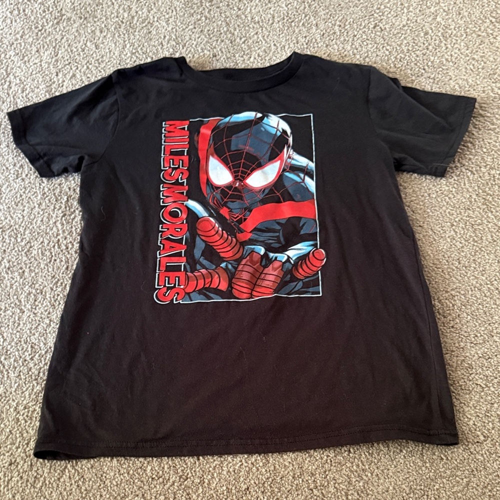 NWOT Spider-Man Miles Morales Graphic T-Shirt, Boys Sz XL